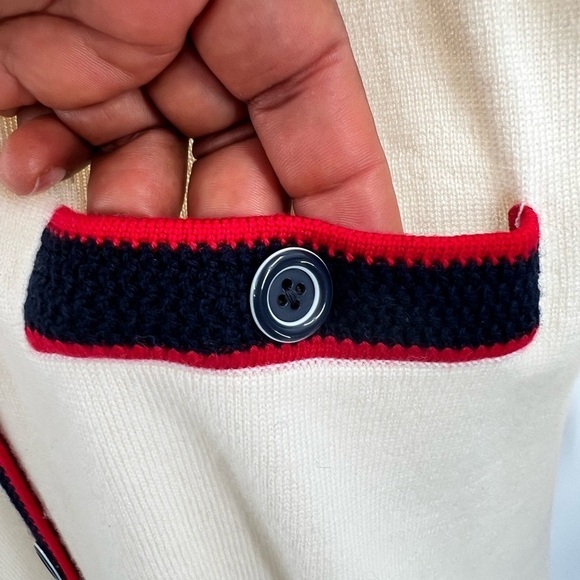 Talbots cardigan long line sweater long sleeve size M - Picture 3 of 10